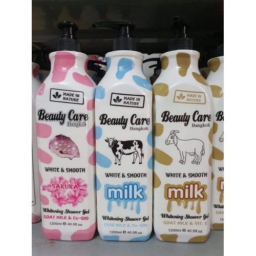 Sửa tắm trắng da con bò/dê BEAUTY CARE thái lan