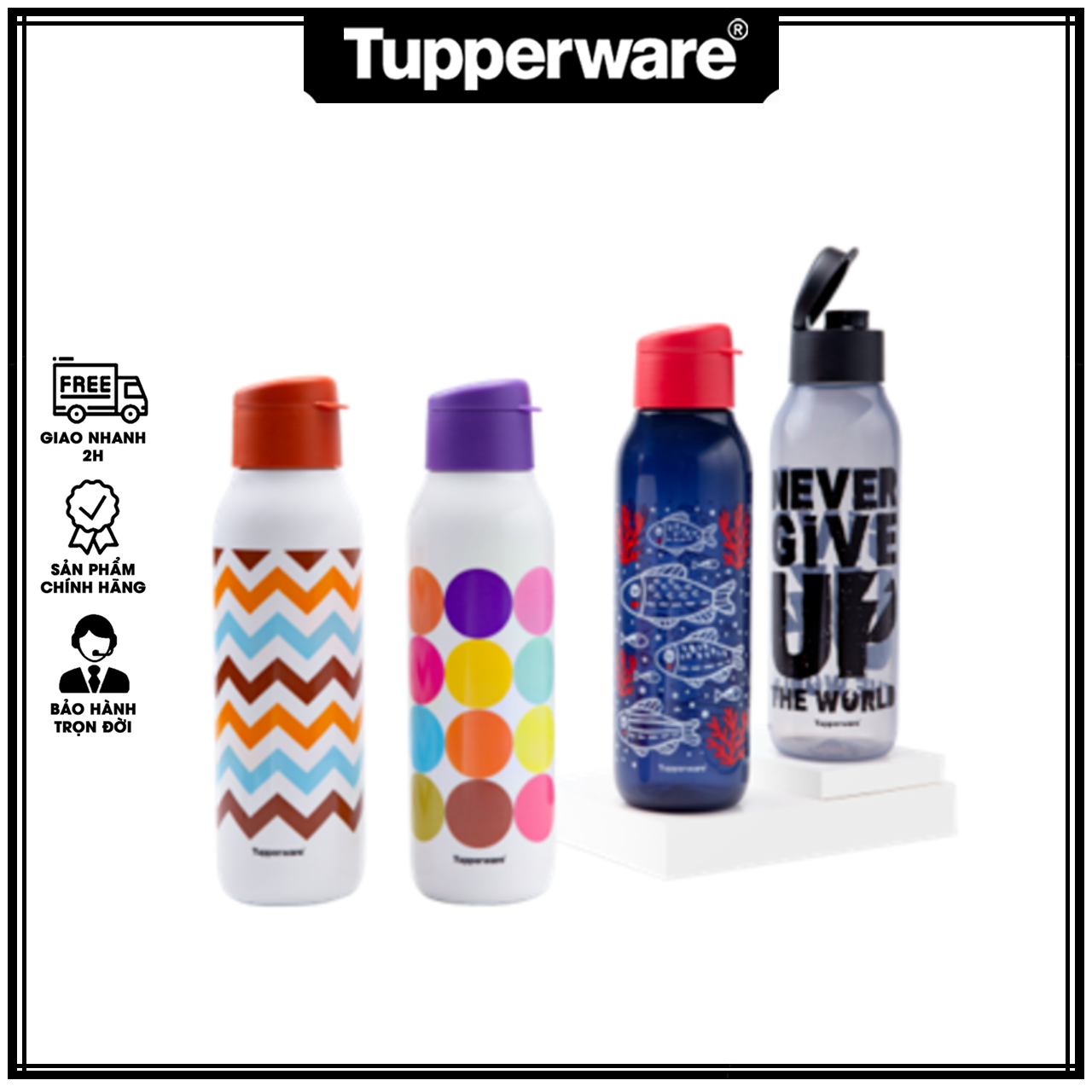 Bình Nước Eco Bottle Fancy 750ml - Tupperware