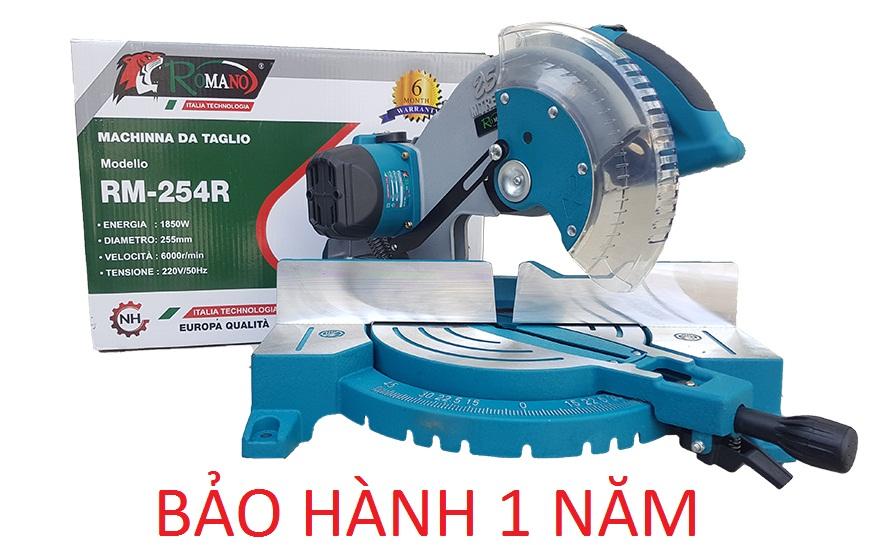Máy cắt nhôm romano 1850w 6000r/phút rm-254r