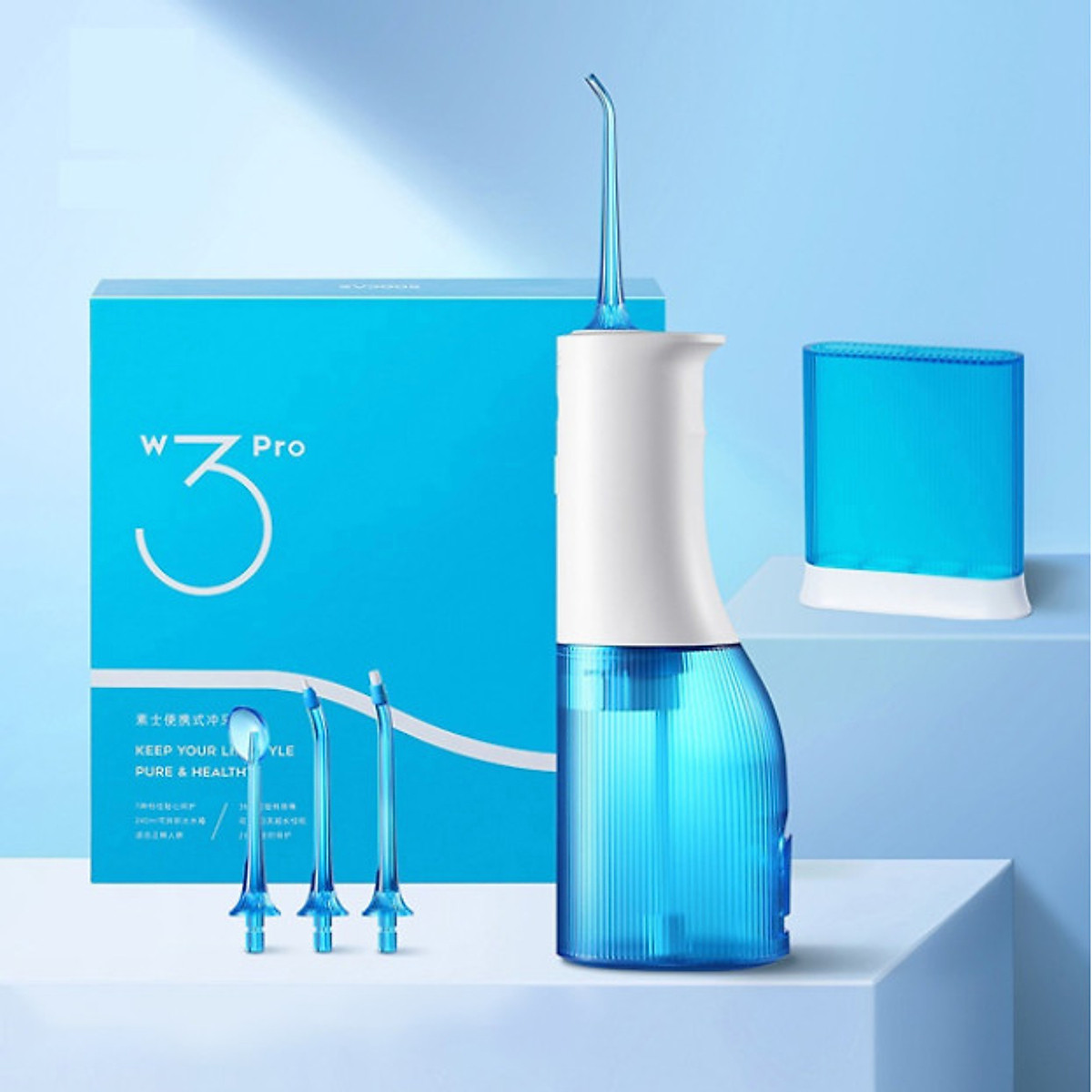 Tăm nước chăm sóc răng miệng Soocas W3 Pro