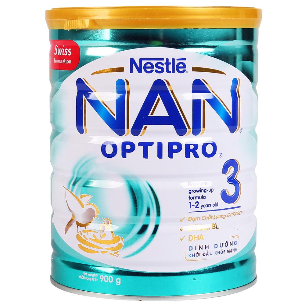 Sữa bột nestlé nan optipro số 3 - hộp 900g