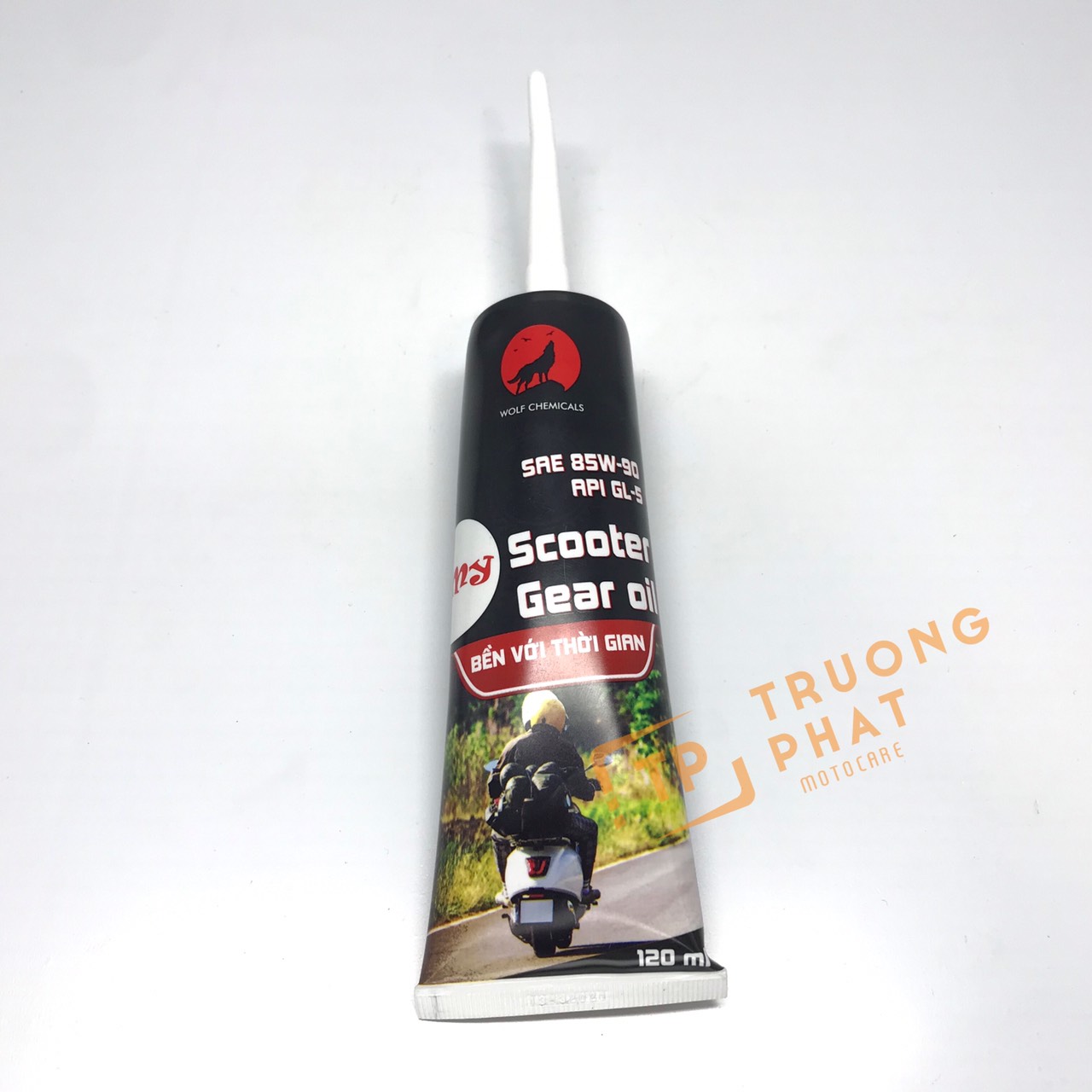 Nhớt láp, nhớt hộp số xe ga wolf chemicals 85w90 120ml