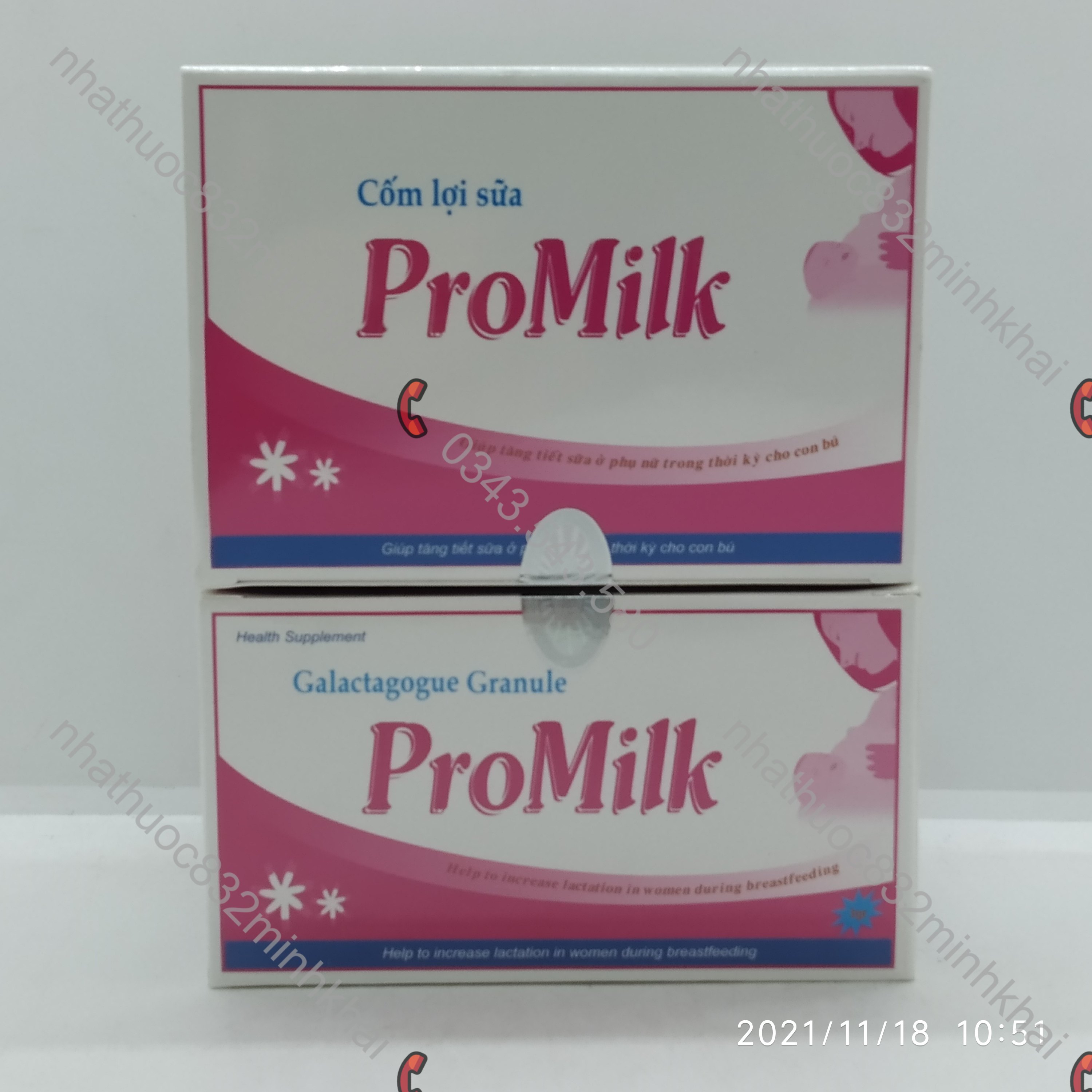 Cốm lợi sữa Promilk - Kích thích tuyến sữa
