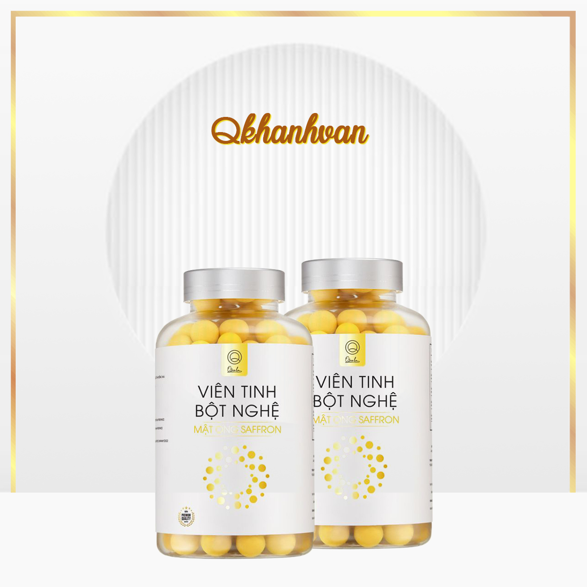 Combo 2 hộp Viên Tinh  Bột Nghệ Mật Ong - Saffron Osala