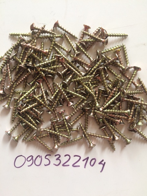 1kg Vít bắn gỗ màu vàng màu đen