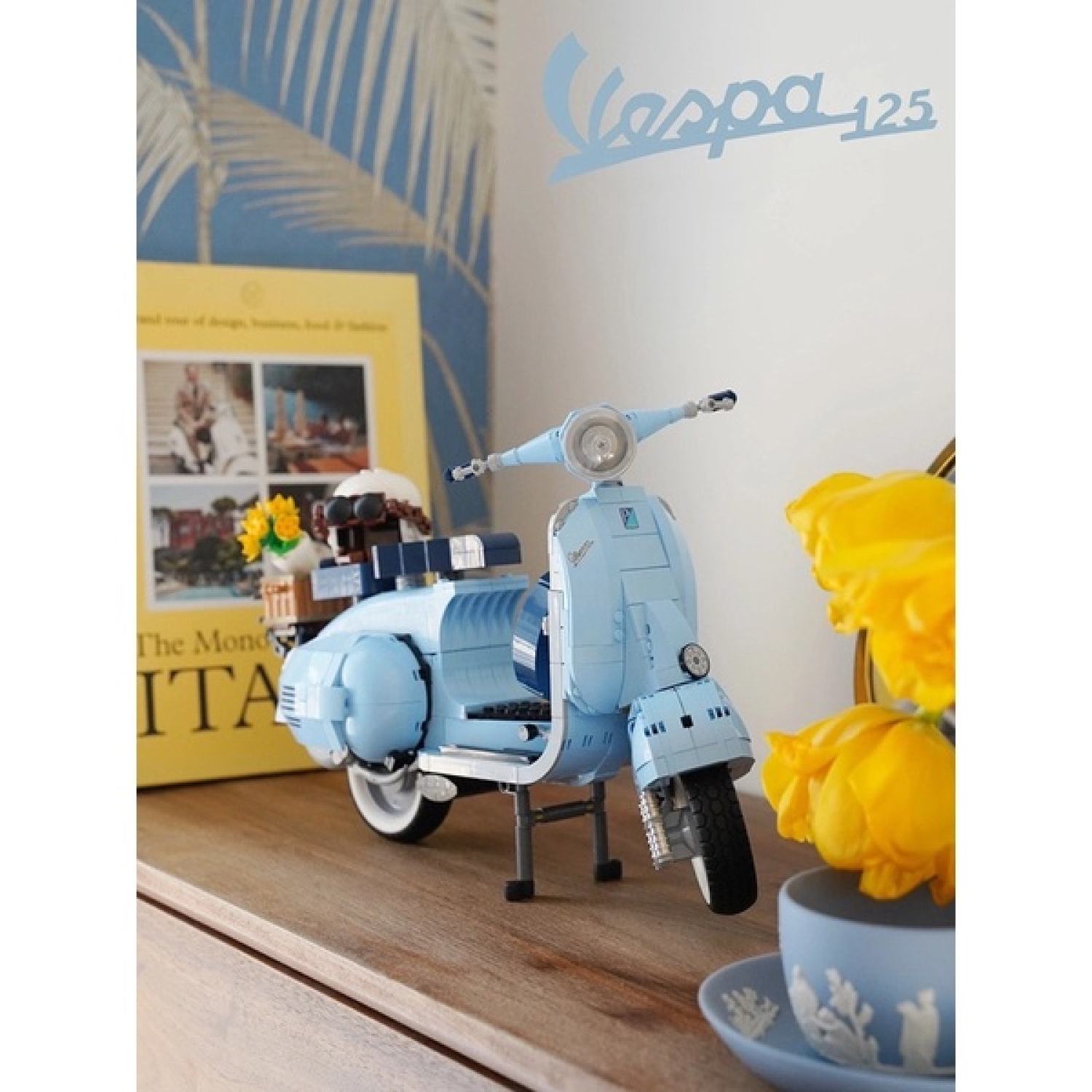 Lego mô hình xe vespa 125 cổ điển 1960s