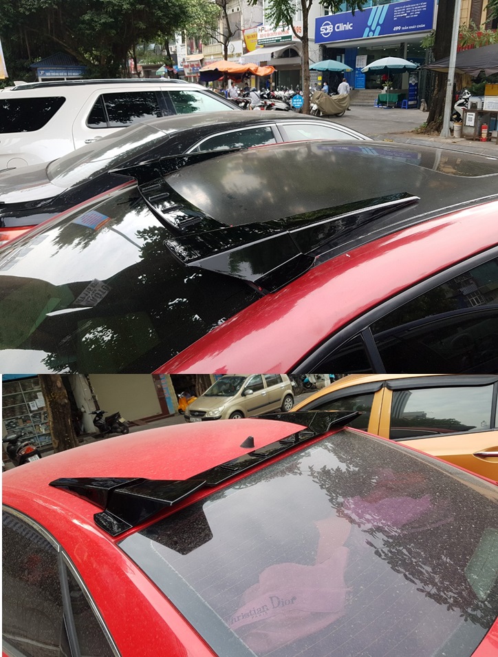Đuôi gió nóc kính thể thao cho xe Mazda 3