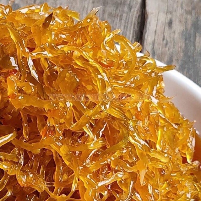 Dưa mắm đu đủ sợi ăn rất giòn / hủ 500gr