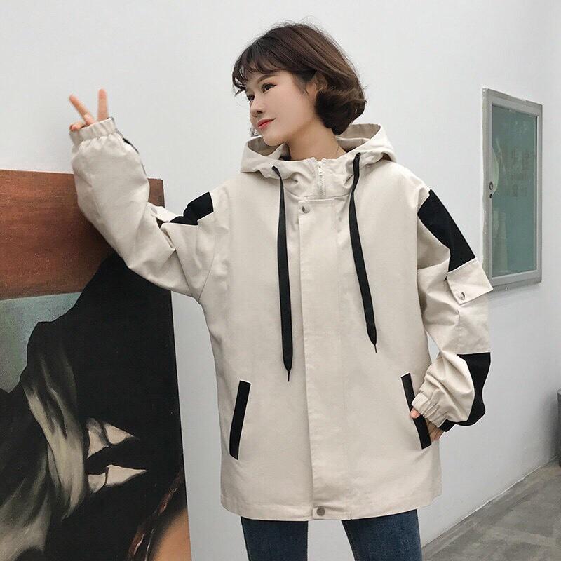 Áo khoác kaki nữ fom rộng mang đậm cá tính riêng cho chị em 2019