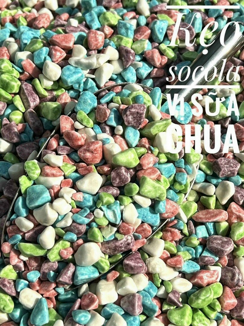 1 Kg Kẹo sõi đá nhân sữa chua thơm ngon-ăn vặt-đồ ăn vặt-tết -bánh kẹo tết