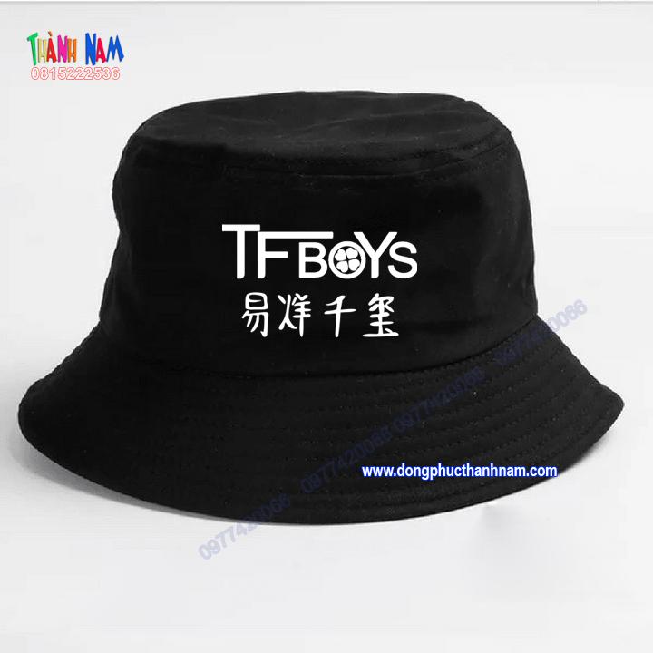 Nón bucket tfboys, mũ bucket tfboys, nón rộng vành tfboys, mũ fan tfboys