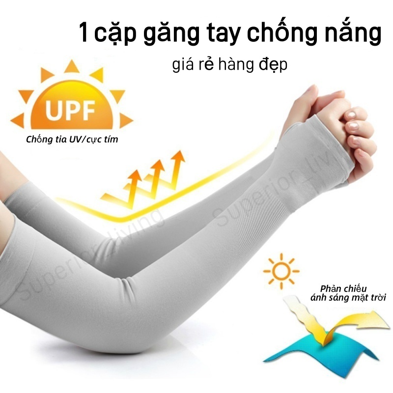 1 cặp găng tay chống nắng xỏ ngón,bao tay chống nắng dài xỏ ngón,ống tay xe mày ,chống tia uv,bao tay đi phượt
