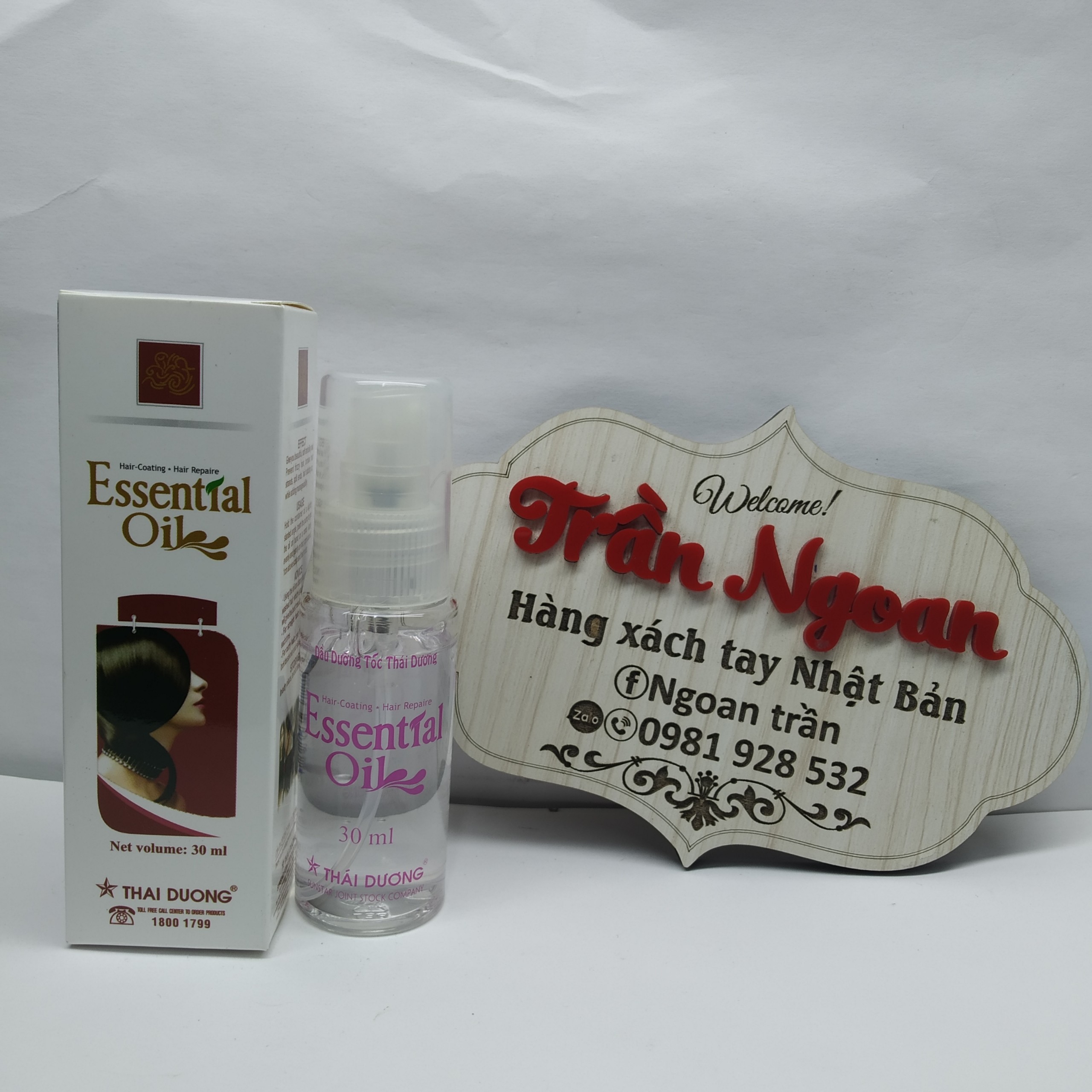 Dầu dưỡng tóc thái dương essential oil - lọ 30ml