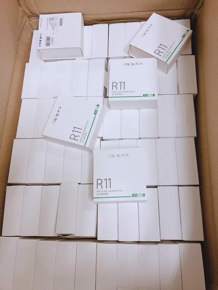 [HCM]Tai nghe có dây OPPO R11 thiết kế nhét tai có cổng 3.5mm