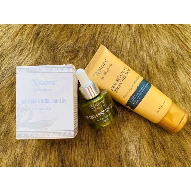 [FreeshipMAX] Combo dưỡng da mềm mịn,se khít lỗ chân lông Mỡ Trăn Ngọc Lan tây và Kem rửa mặt than gỗ sồi