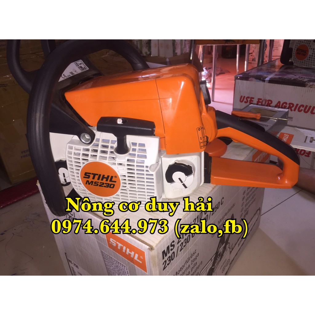 Máy cưa xích chạy xăng Stihl MS 230 - thắng máy cưa xích