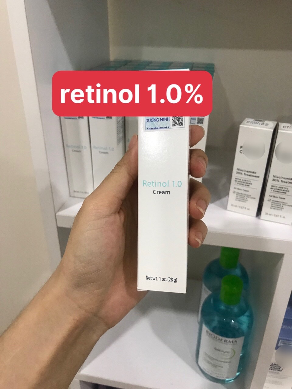 Retinolll kem ngừa mụn , giảm nám