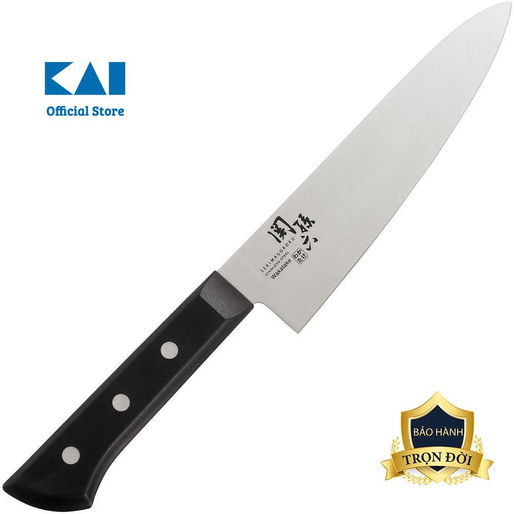 Dao làm bếp Nhật cao cấp KAI Wakatake Chef - Dao thái thịt cá AB5422 (180mm)