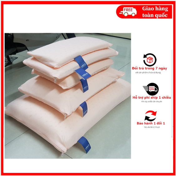 🤠 Ruột gối cao su thiên nhiên Liên Á oval 100% cao su tự nhiên, gối nằm, ôm cao su thiên nhiên giá tốt 🤠