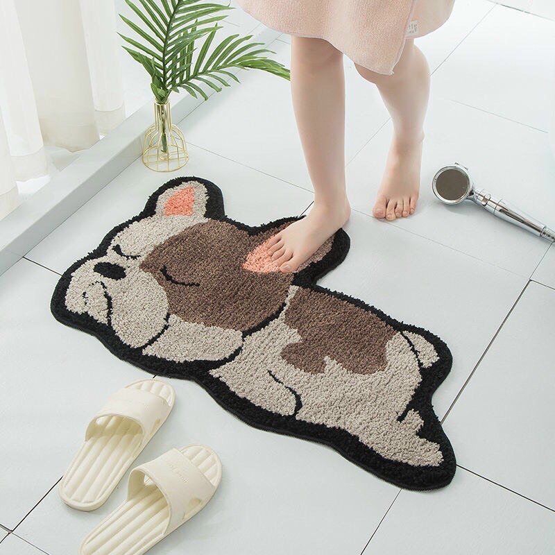 Thảm dệt len có đế cao su 40x60cm nhiều mẫu giá sỉ tại kho