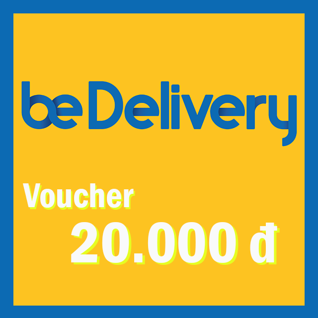[Giftee-Be] e-Voucher tiền mặt 20,000đ tại Be Delivery