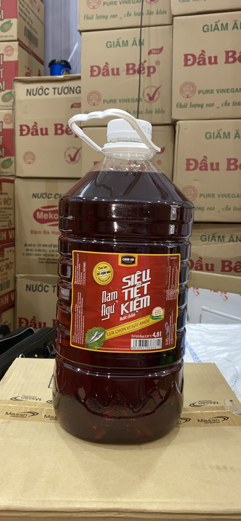 Nước Mắm Nam Ngư Siêu Tiết Kiệm Can 4.8 Lít