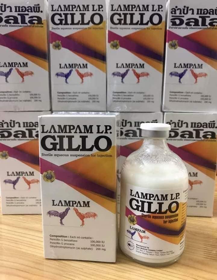 Gillo lampam - thuốc gà đá - điều trị bệnh tổng hợp