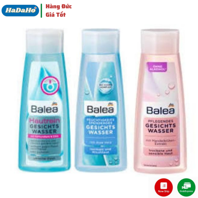 Nước hoa hồng Balea 200 ml , Nước hoa hồng dưỡng da Balea Dành cho da khô và da nhạy cảm 200 ml