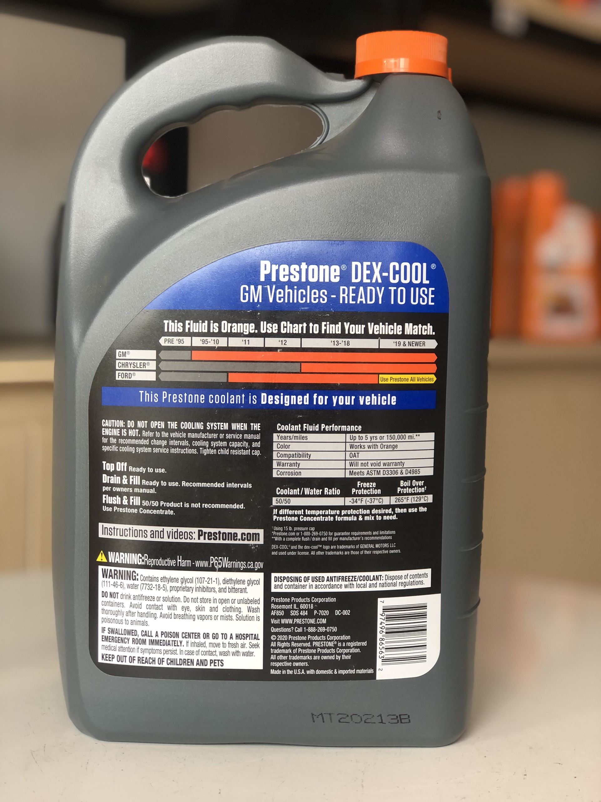 Nước làm mát prestone 3.78l