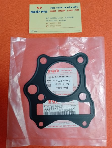 Ron kilat Su X-Bike, Axelo 125 zin (Miếng)