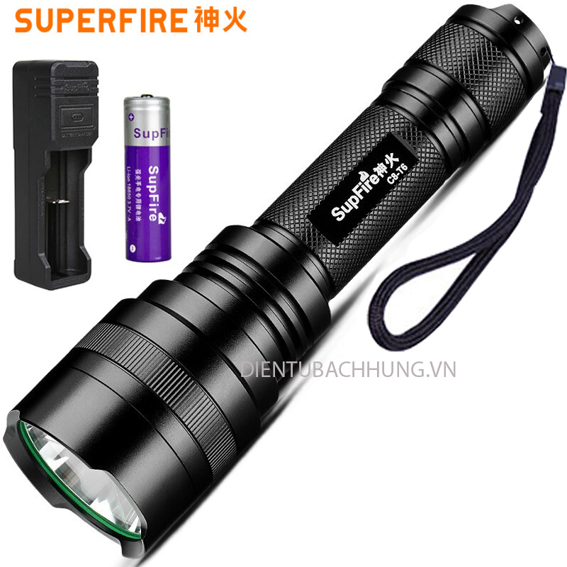 Đèn Pin SUPERFIRE C8-T6