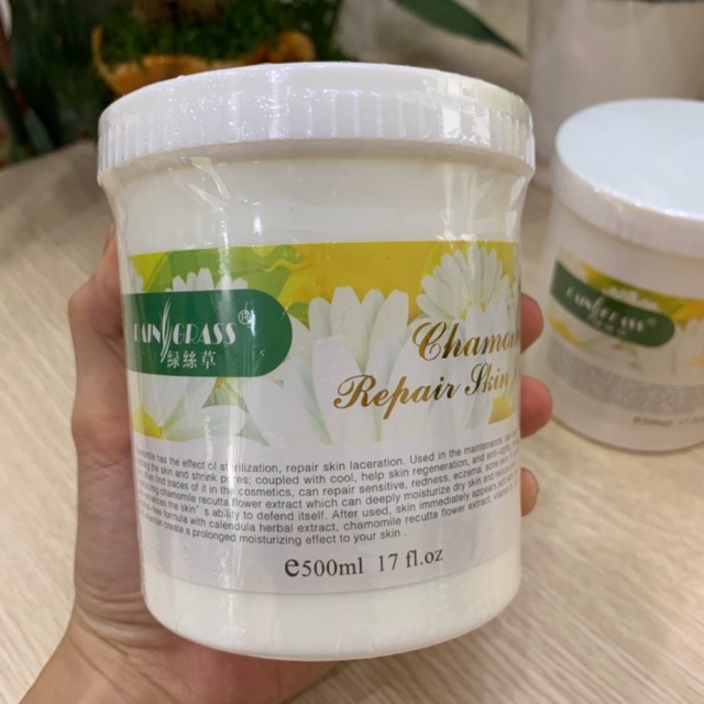 Kem massage mặt hoa cúc hộp 500g
