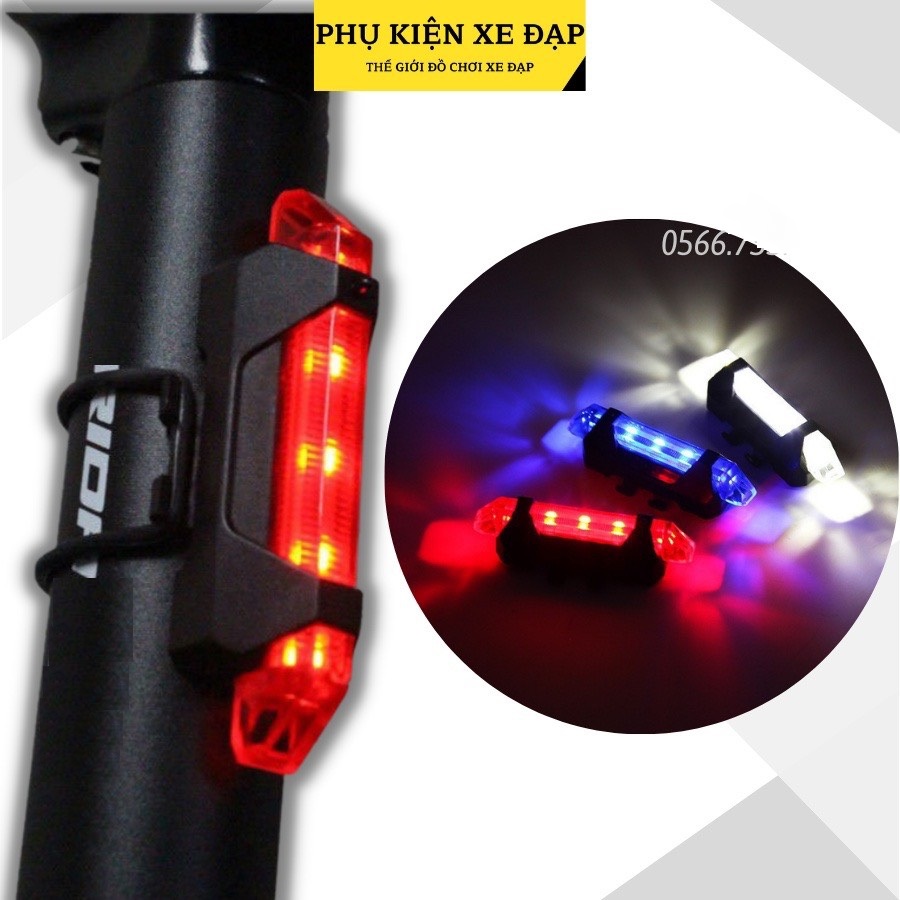 Đèn hậu xe đạp thể thao loại mới cao cấp