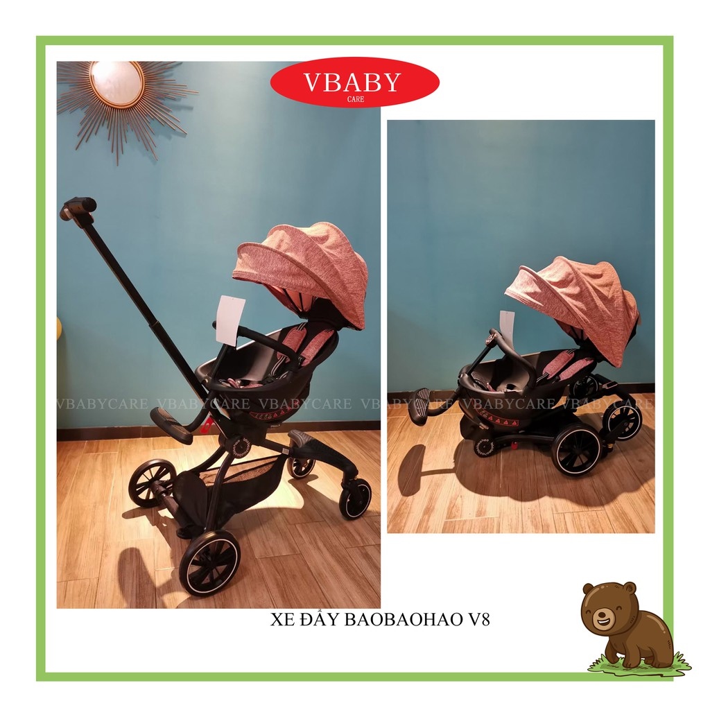 Xe đẩy 2 chiều Baobaohao V5 và V8 ( KÈM HÌNH THẬT )