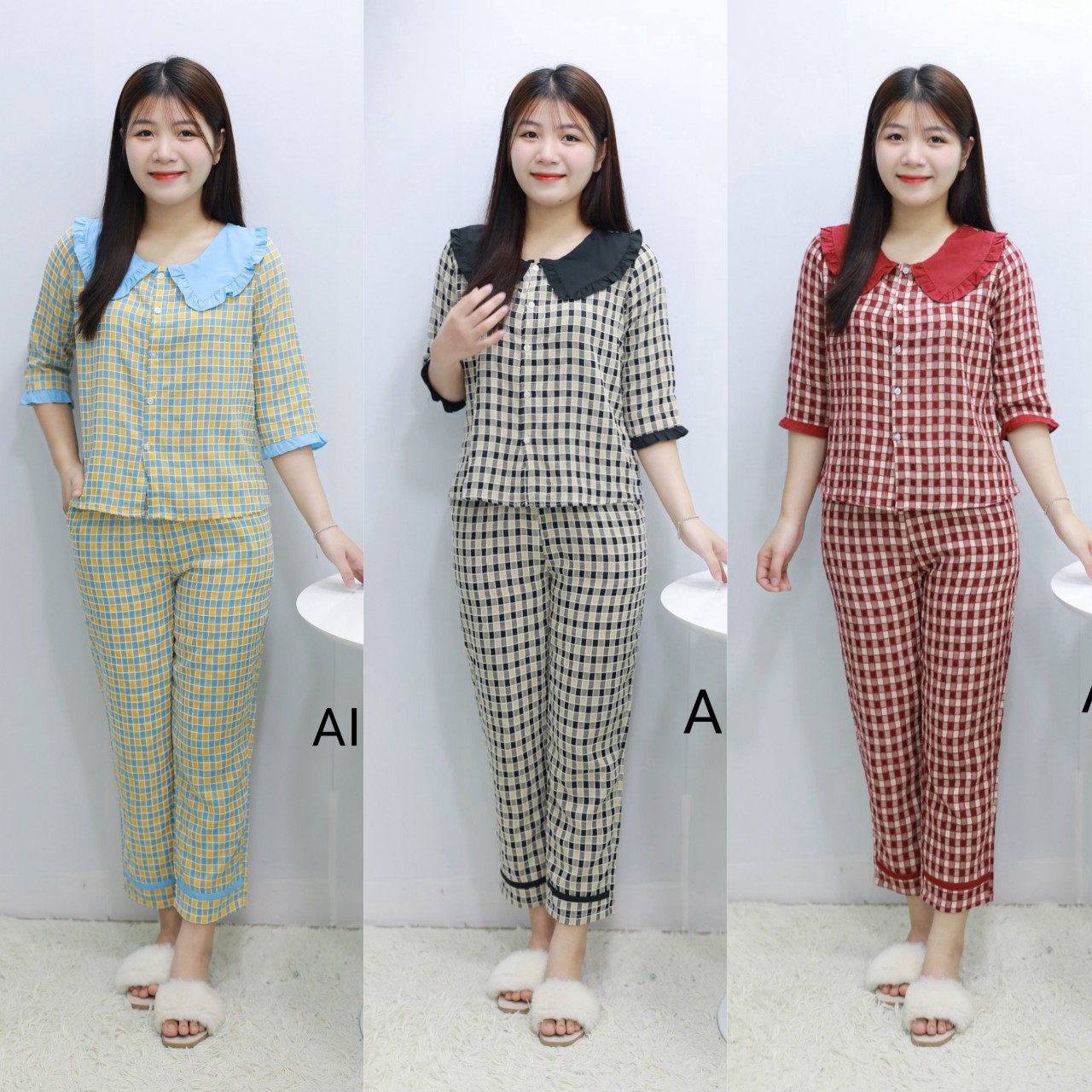 Set bộ quần áo mặc nhà cho nữ đẹp