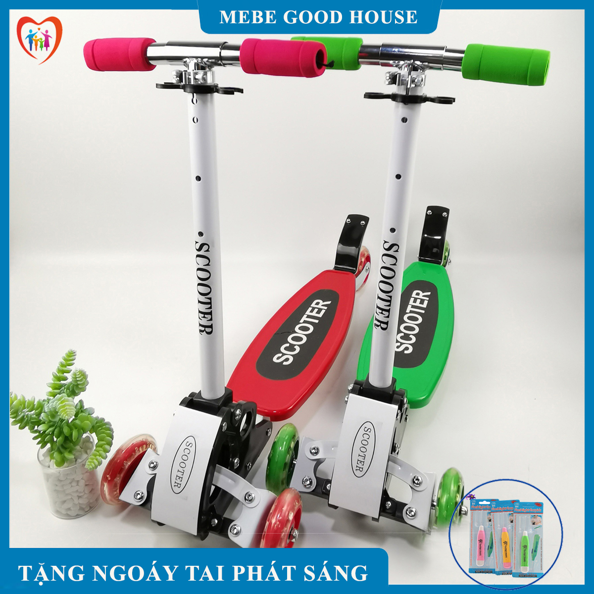[7-11/12 VOUCHER 8%]Xe trượt Scooter cao cấp bằng kim loại phù hợp với các bé từ 3-8 tuổi, món quà đặc biệt giành tặng bé