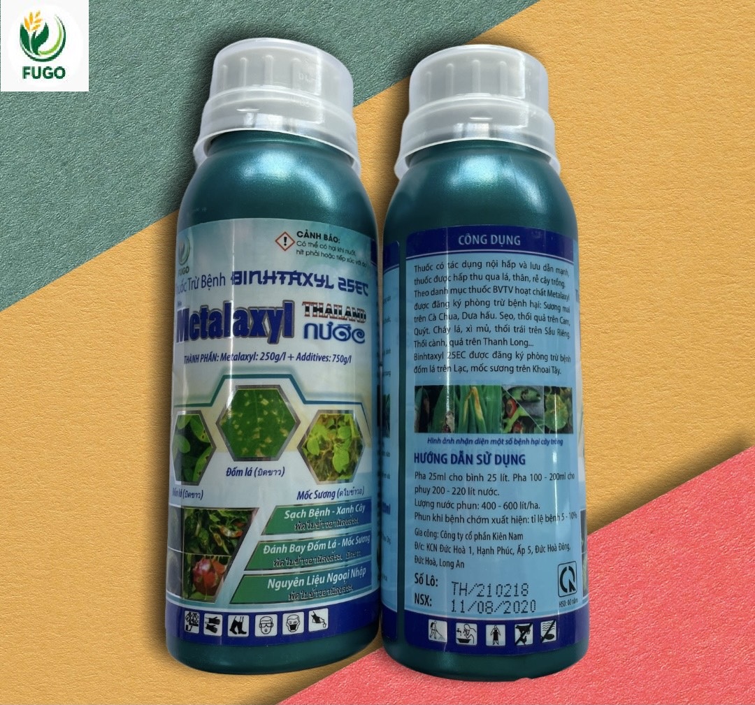 Thuốc trừ bệnh Metalaxyl (Binhtaxyl 25EC)