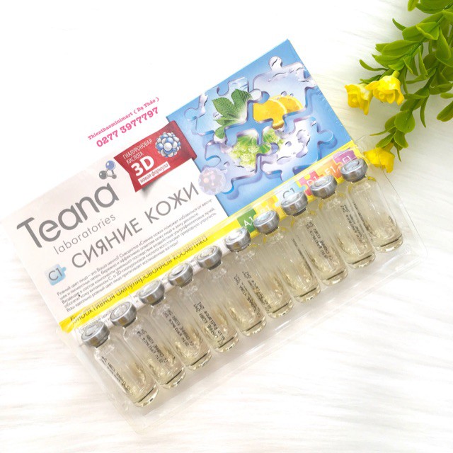 Collagen Teana C1 – Serum collagen tươi làm trắng da của Nga