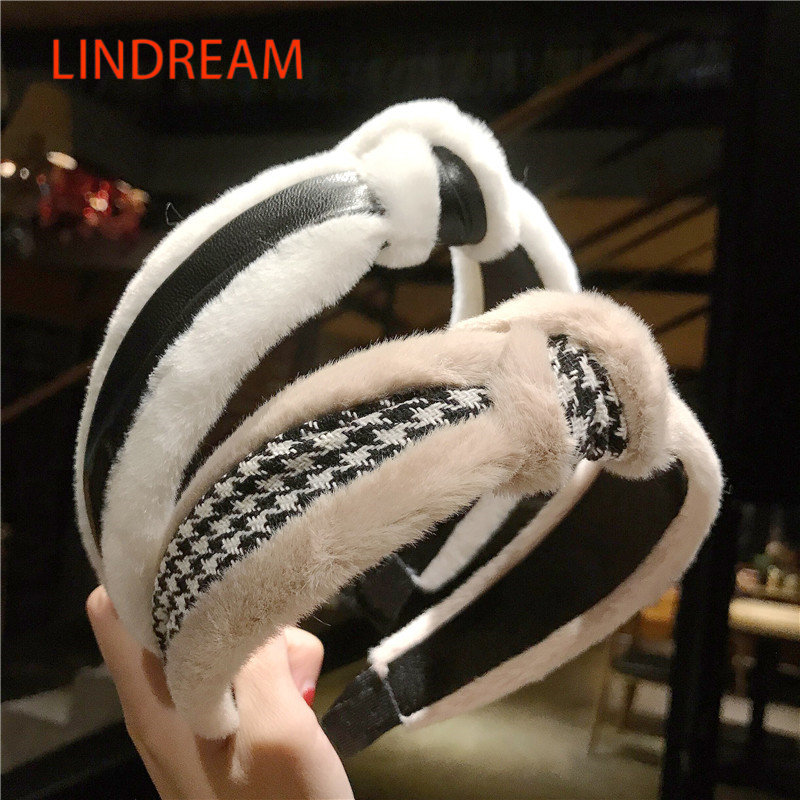 Lindream dây cột tóc lụa băng đô buộc tóc đa năng phong cách hàn quốc cho nữ băng đô da