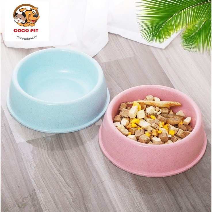 Bát Nhựa Lúa Mạch Đựng Thức Ăn Và Nước Cho Chó Mèo