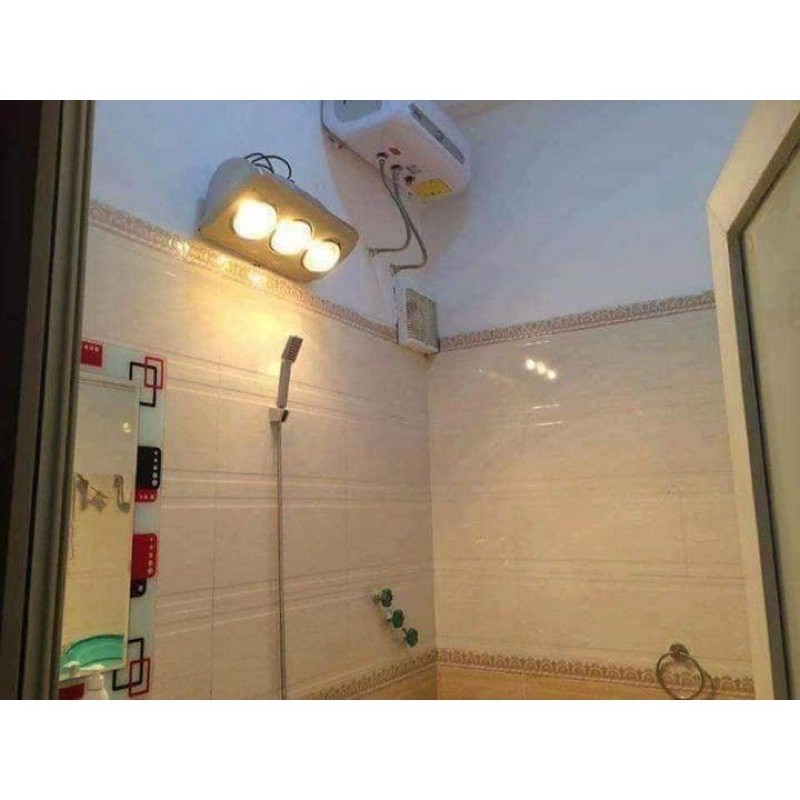 Đèn sưởi nhà tắm hồng ngoại loại đèn sưởi nhà tắm 3 bóng cho nhà