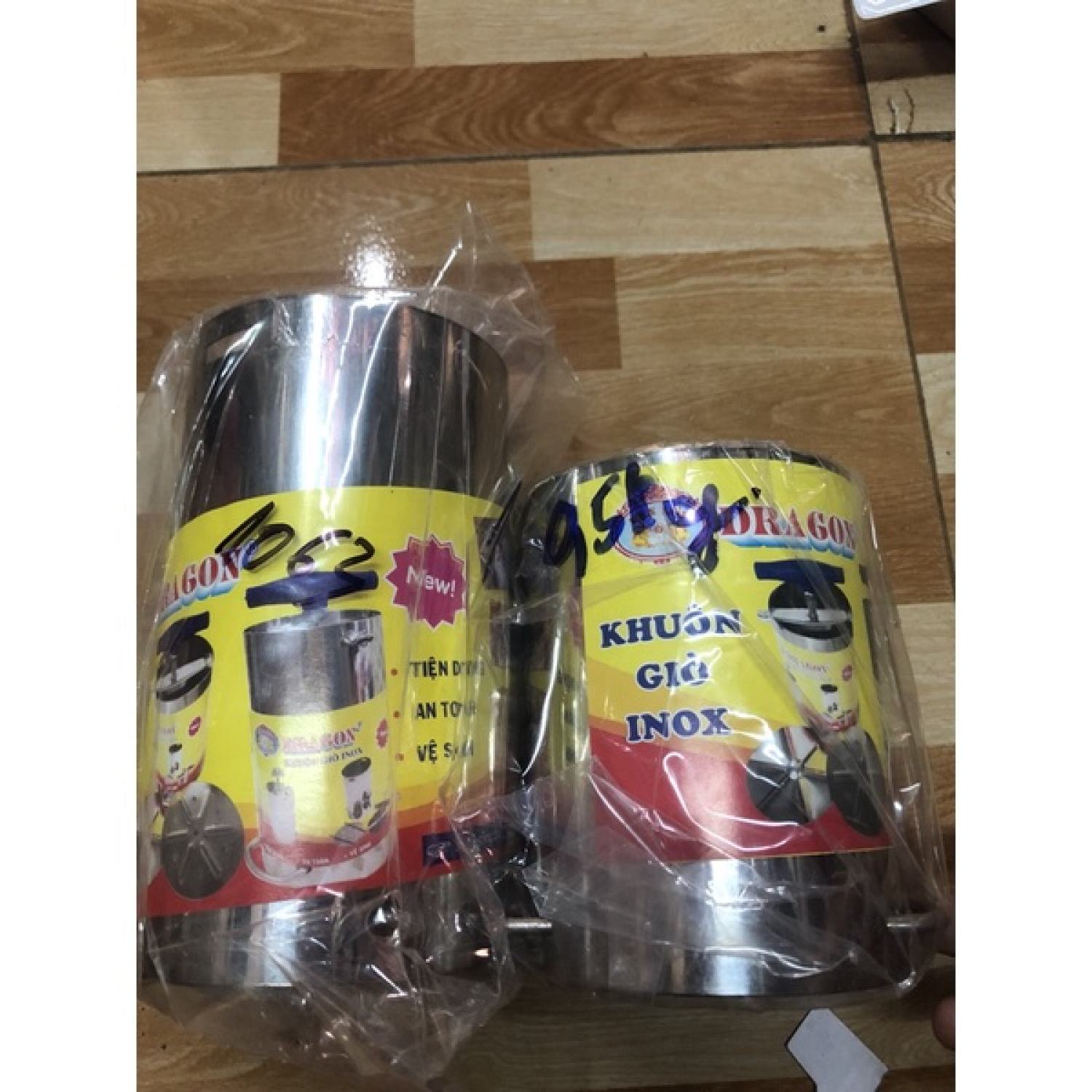 Khuôn giò 1kg, 0.5kg inox 304 lᴏại 1 xịn dày. khuôn làm chả giò chả thủ