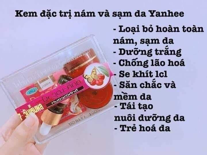Kem thái lan màu đỏ