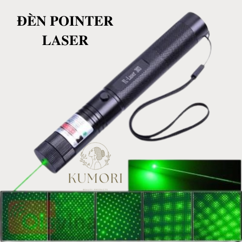 Đèn pin đèn pointer laser đèn laze thuyết trình tia laser đèn chiếu chỉ chi tiết thi công trình đèn công trường chiếu cực xa kumori store