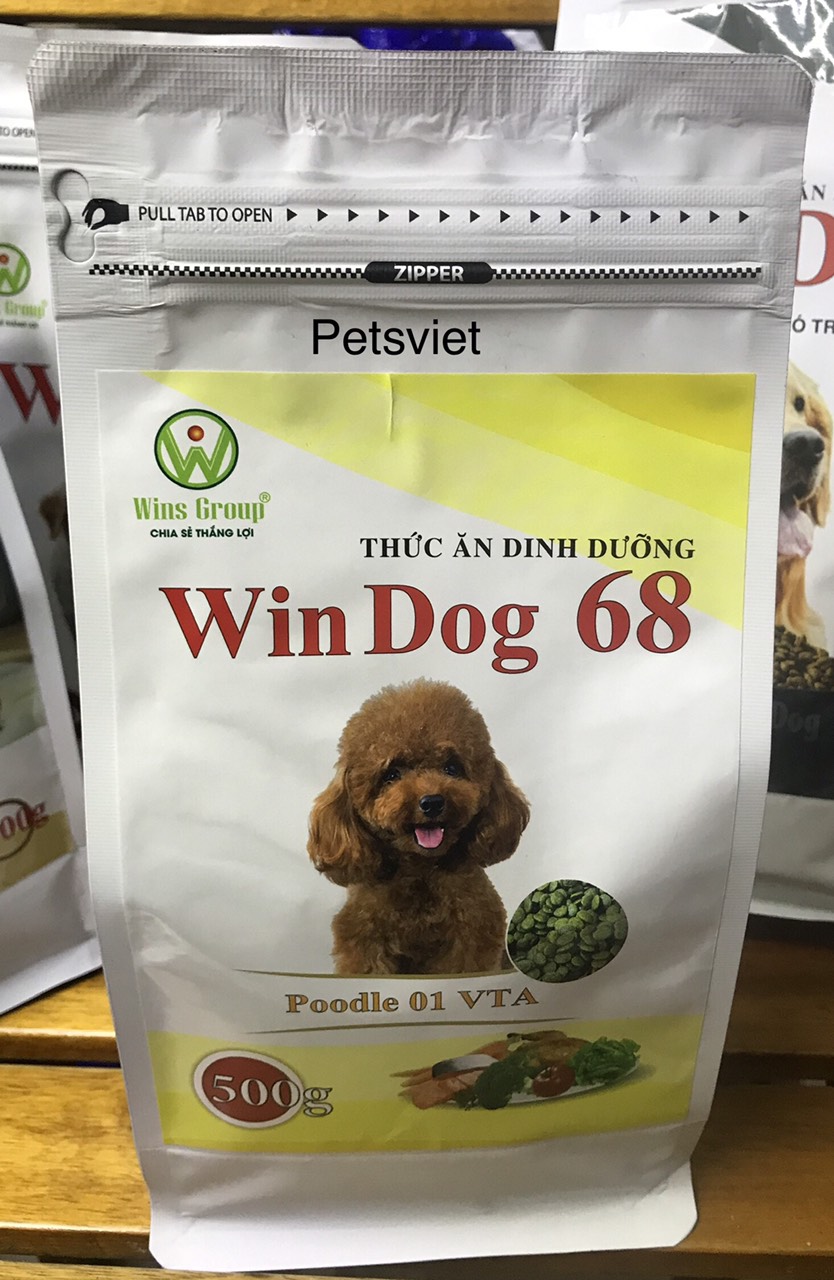 Windog poodle 500g thức ăn cho chó poodle và chó giống nhỏ