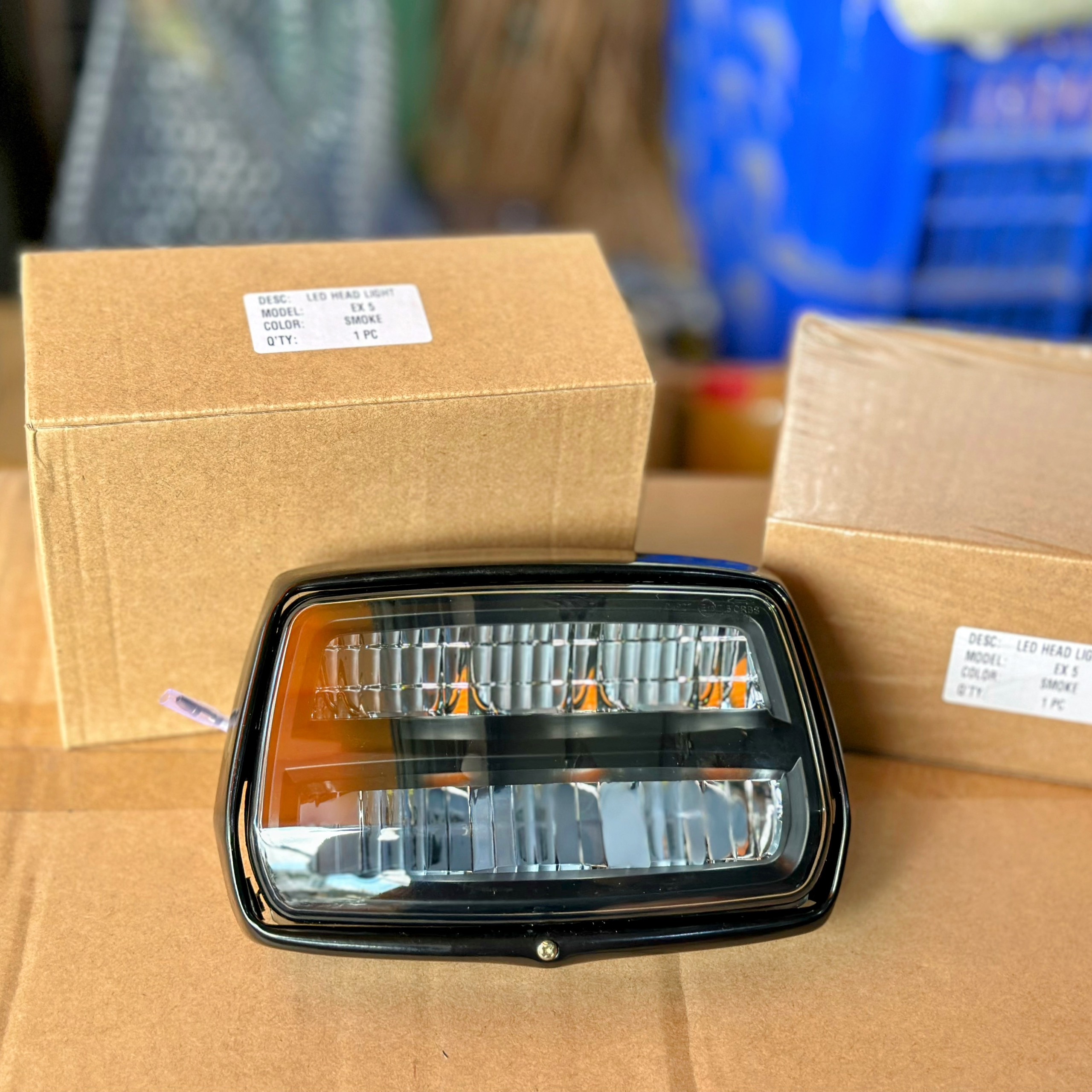 Pha đèn dream 2 tầng hàng chính hãng 6 led