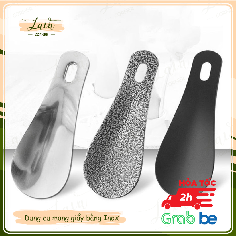 Đón gót giày kim loại cao cấp, chất liệu inox không rỉ