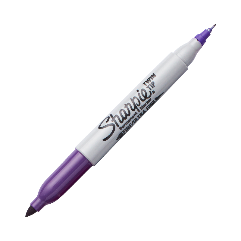Bút Lôngdầu Sharpie Twin Tip Tím 1799117