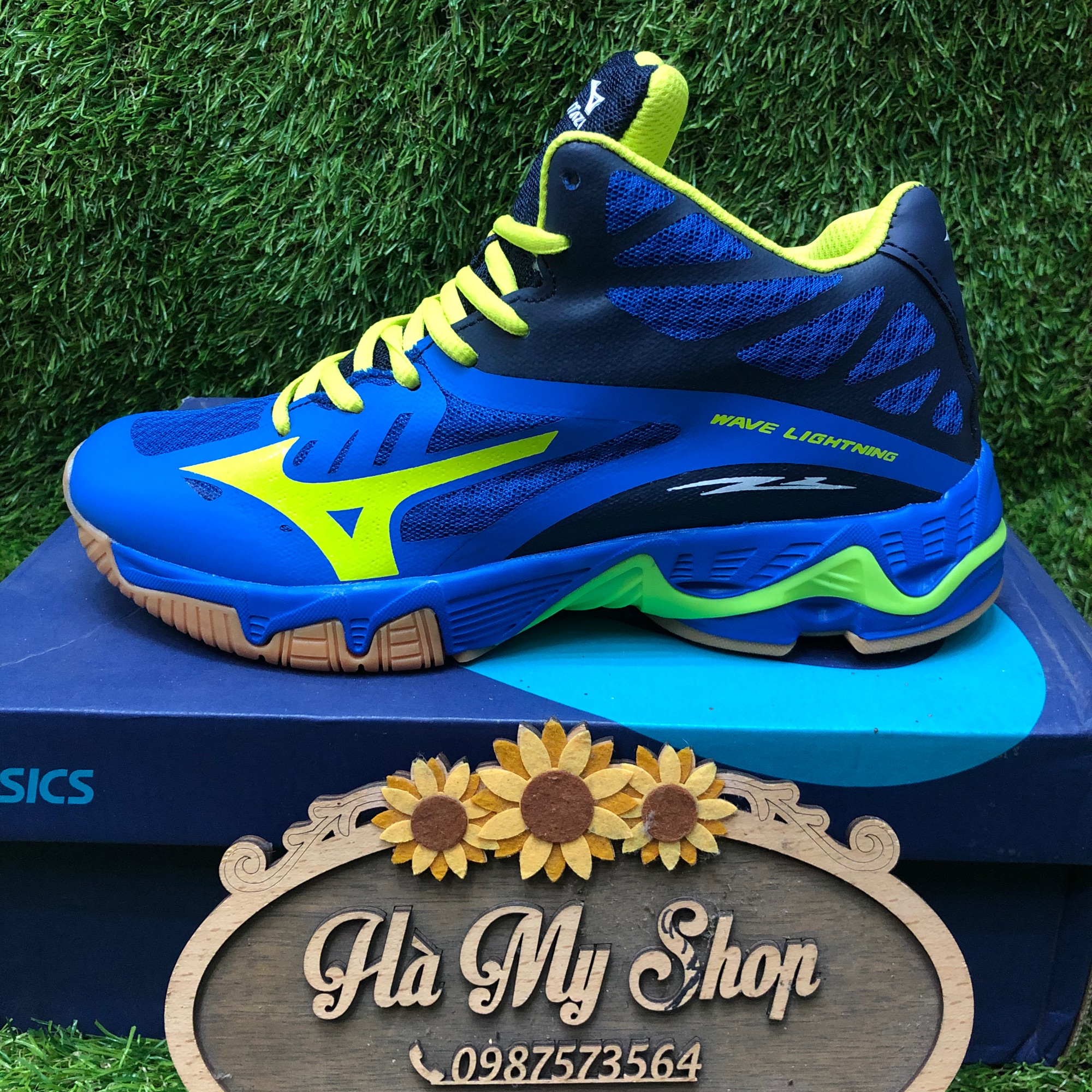 Giày bóng chuyền cổ cao mizuno giá rẻ