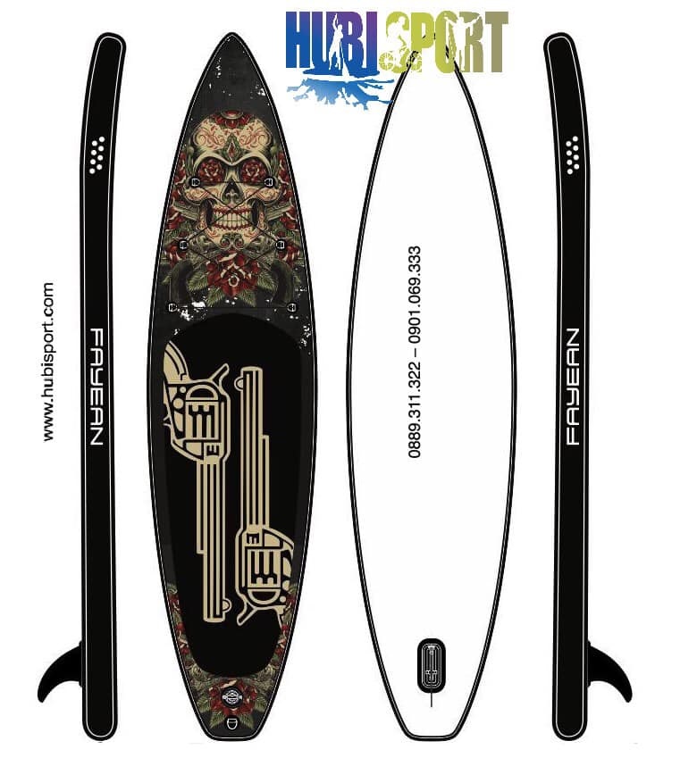 R&G SUP / Ván chèo bơm hơi Fayean